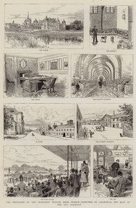 Vyhnání orleánských knížat z Francie, Sketches at Chantilly, sídlo vévody d